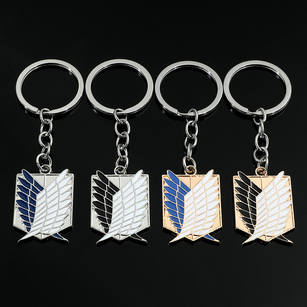 Attack on Titan anime keychain