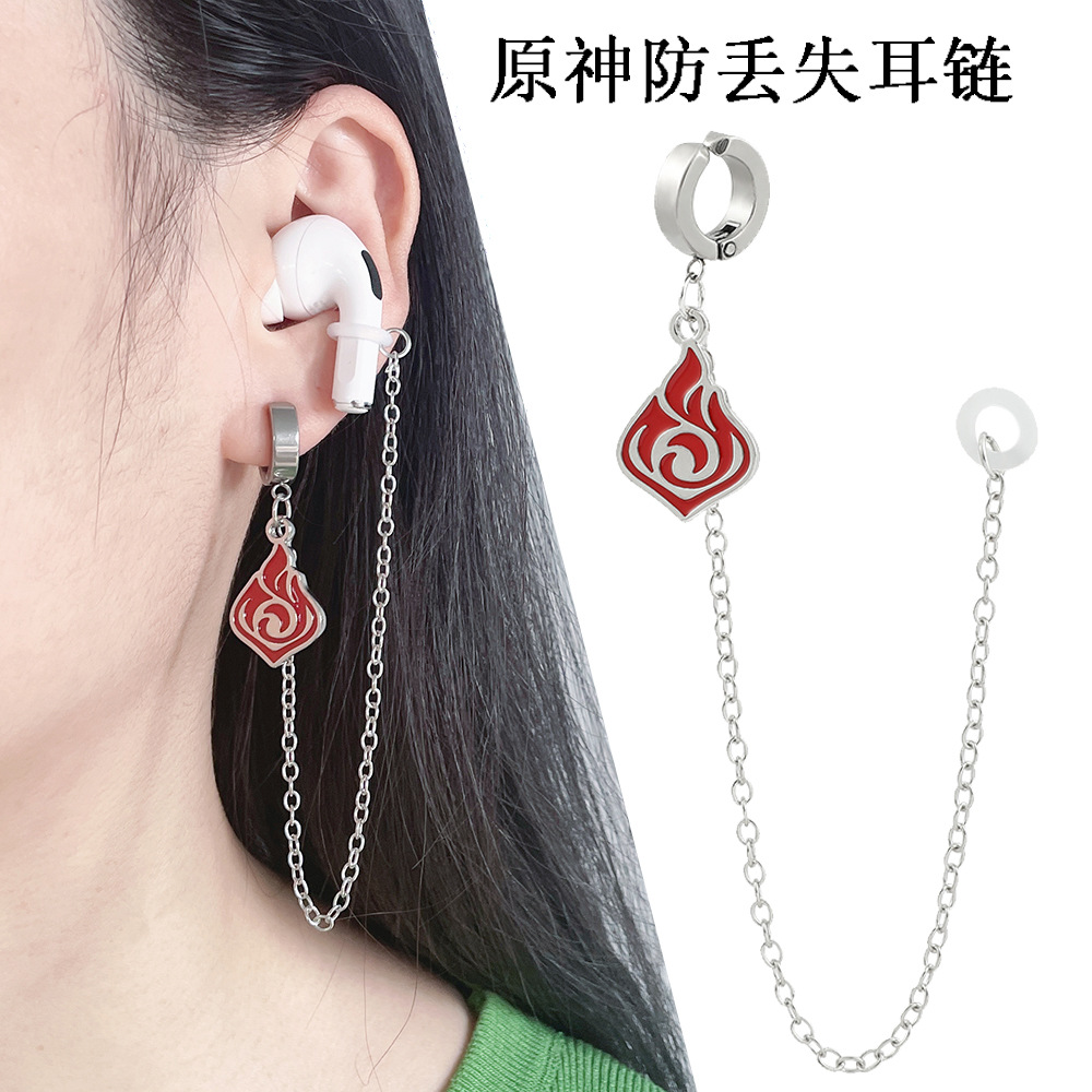 Genshin Impact anime earring