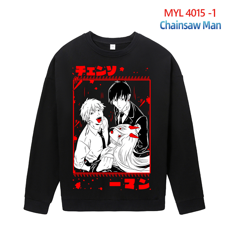 chainsaw man anime hoodie