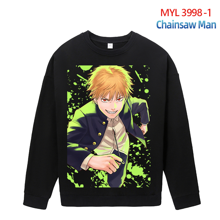 chainsaw man anime hoodie