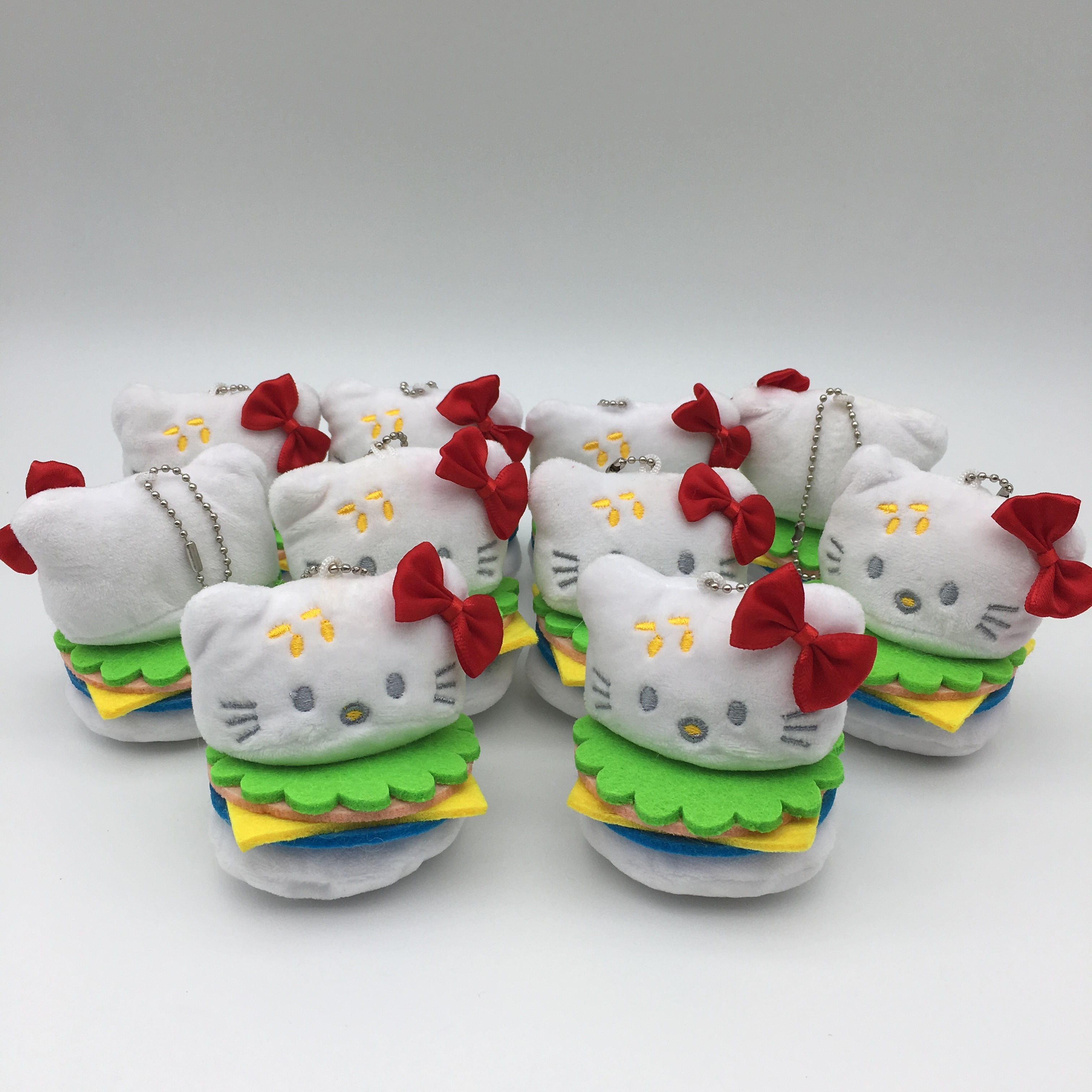 hello kitty anime Plush toy 9cm 10pcs a set