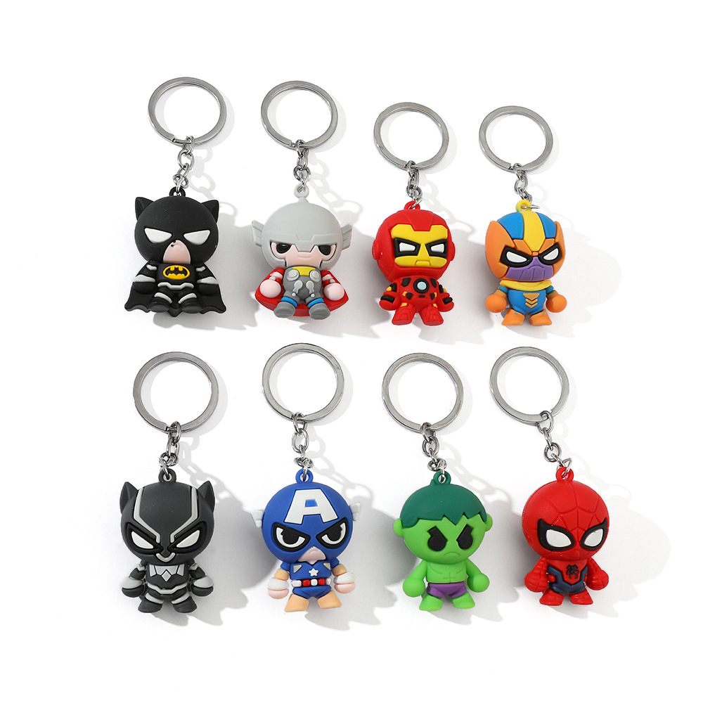 Avengers anime keychain