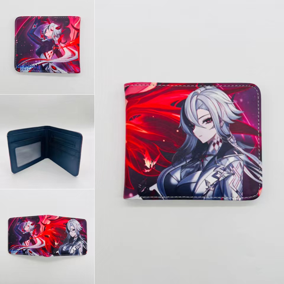 Genshin Impact anime wallet