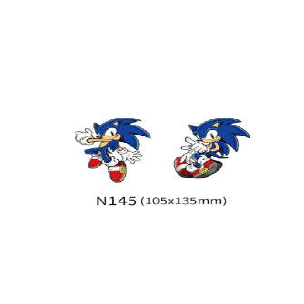 Sonic anime 3D illusion stickers