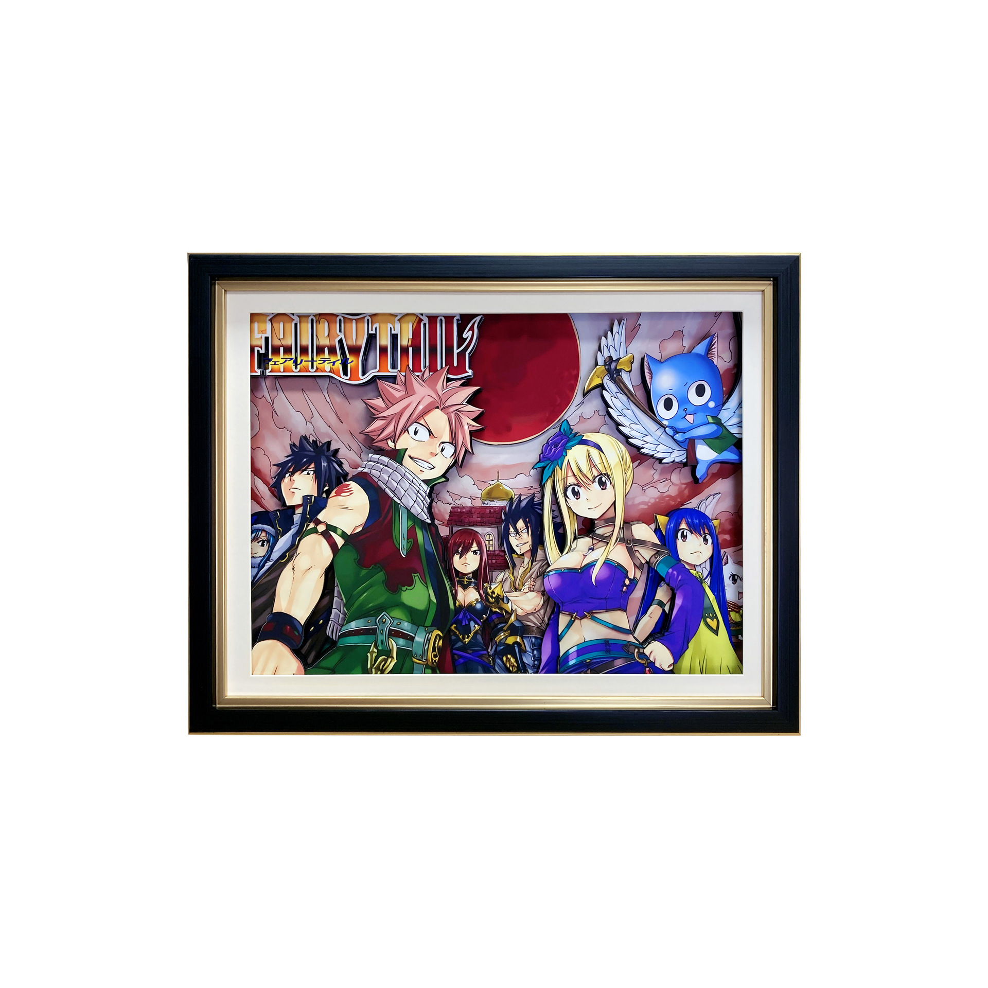 Fairy Tail anime 3D stereoscopic painting 38*49cm