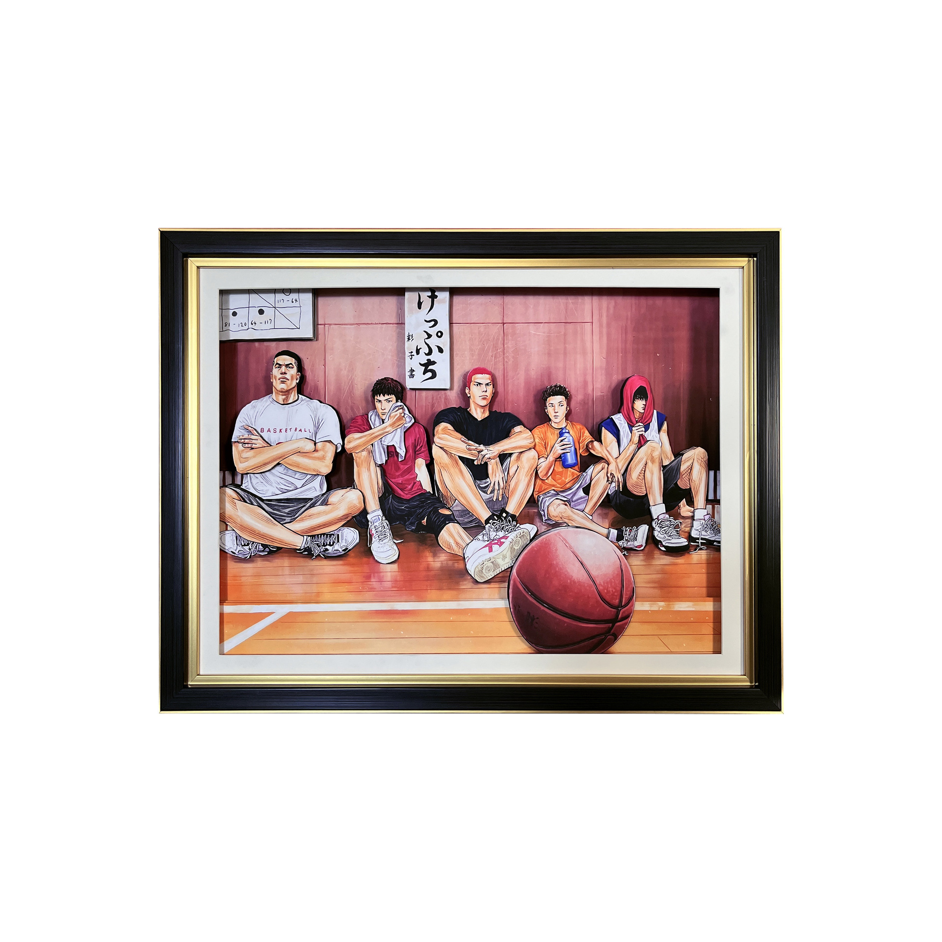 slam dunk anime 3D stereoscopic painting 38*49cm