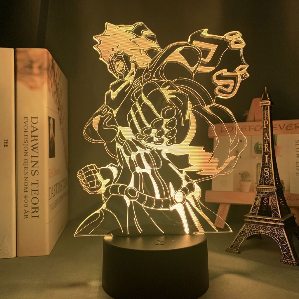 JoJos Bizarre Adventure anime 7 colours LED light