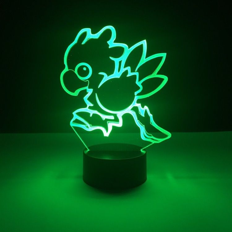 final fantasy anime  7 colours LED light