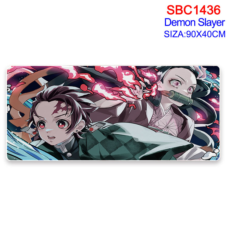 Demon slayer kimets anime Mouse pad 90*40cm