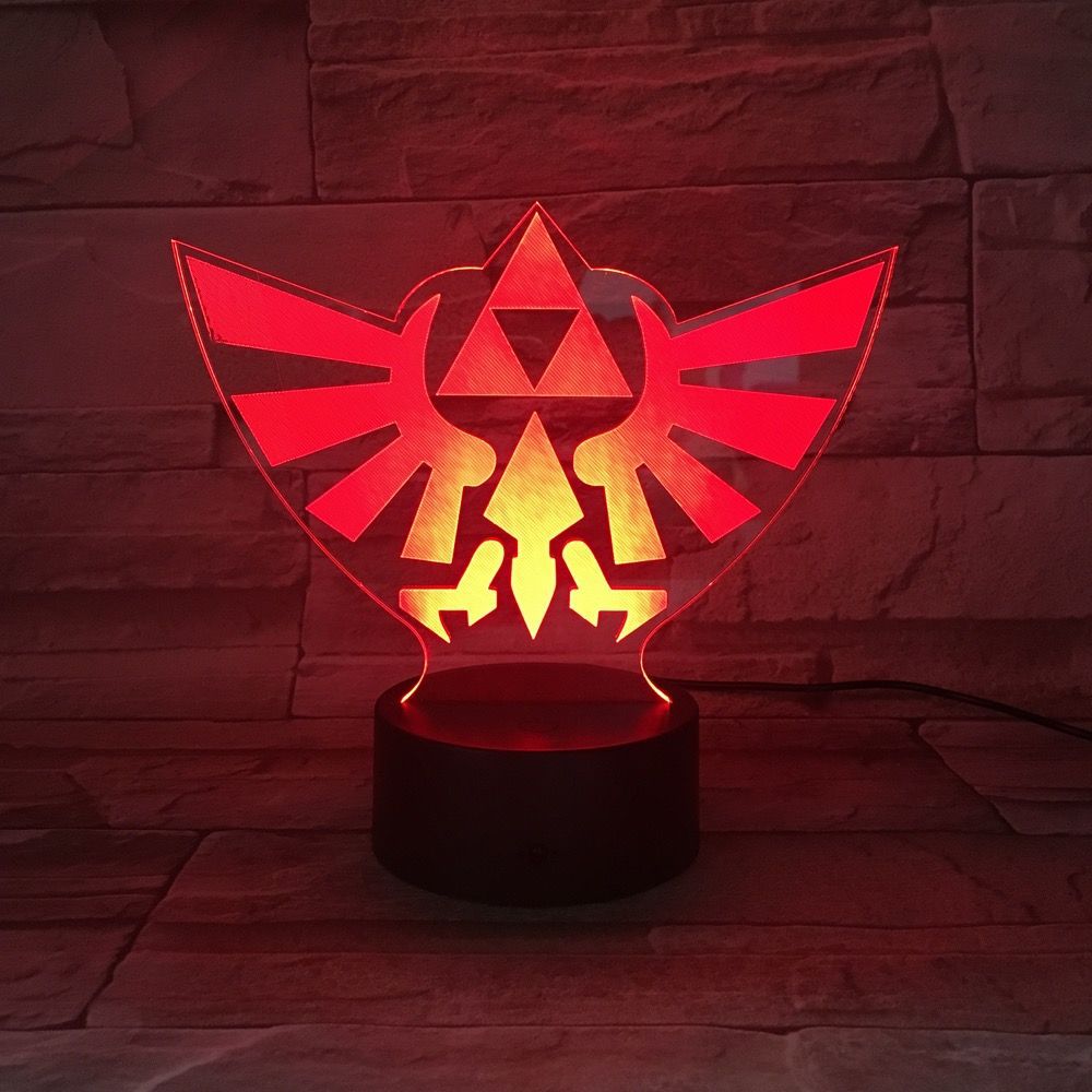 The Legend of Zelda anime 7 colours LED light