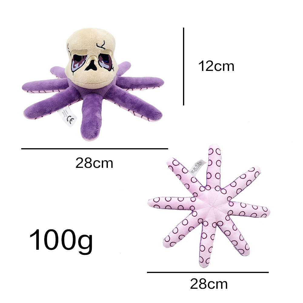 Terry the Octoskull anime plush doll 28*12cm