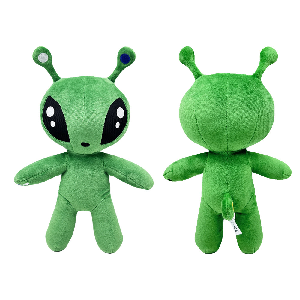 AFTONSPARV green alien anime plush doll 34cm