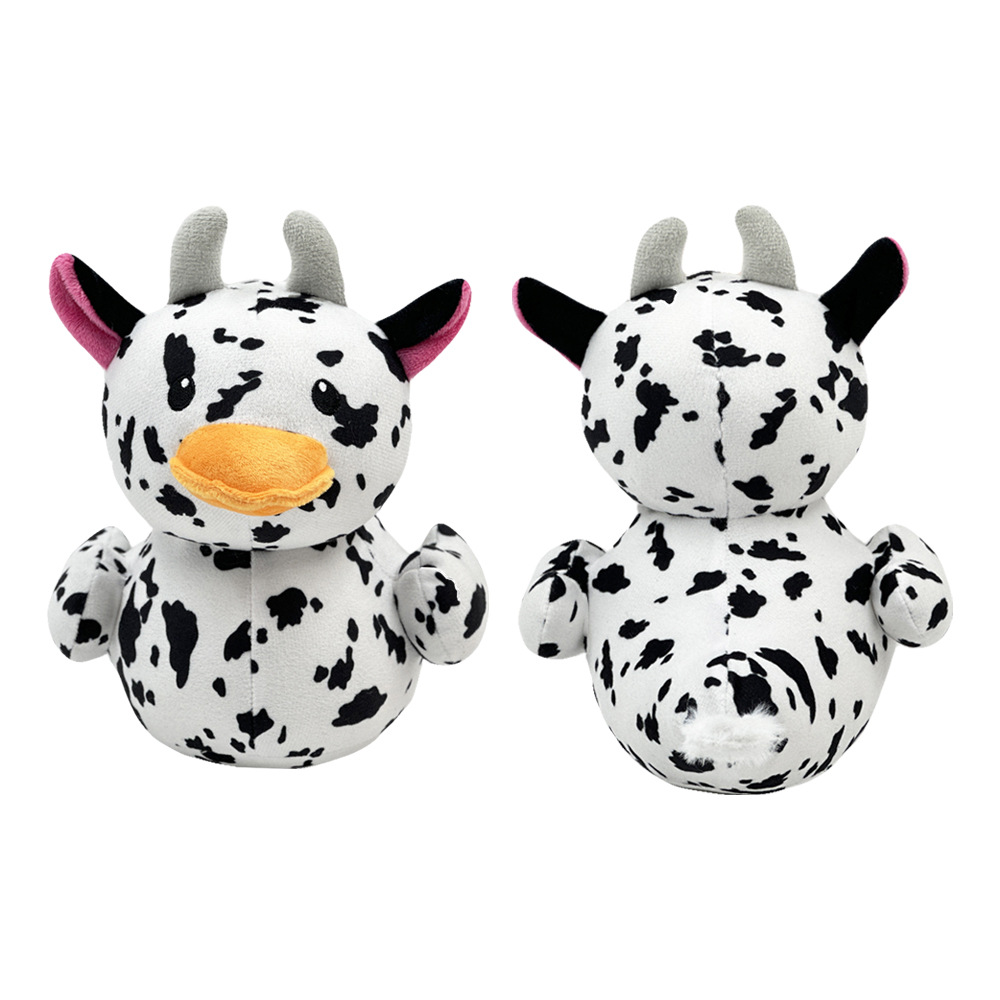 cow duck plush doll 22cm