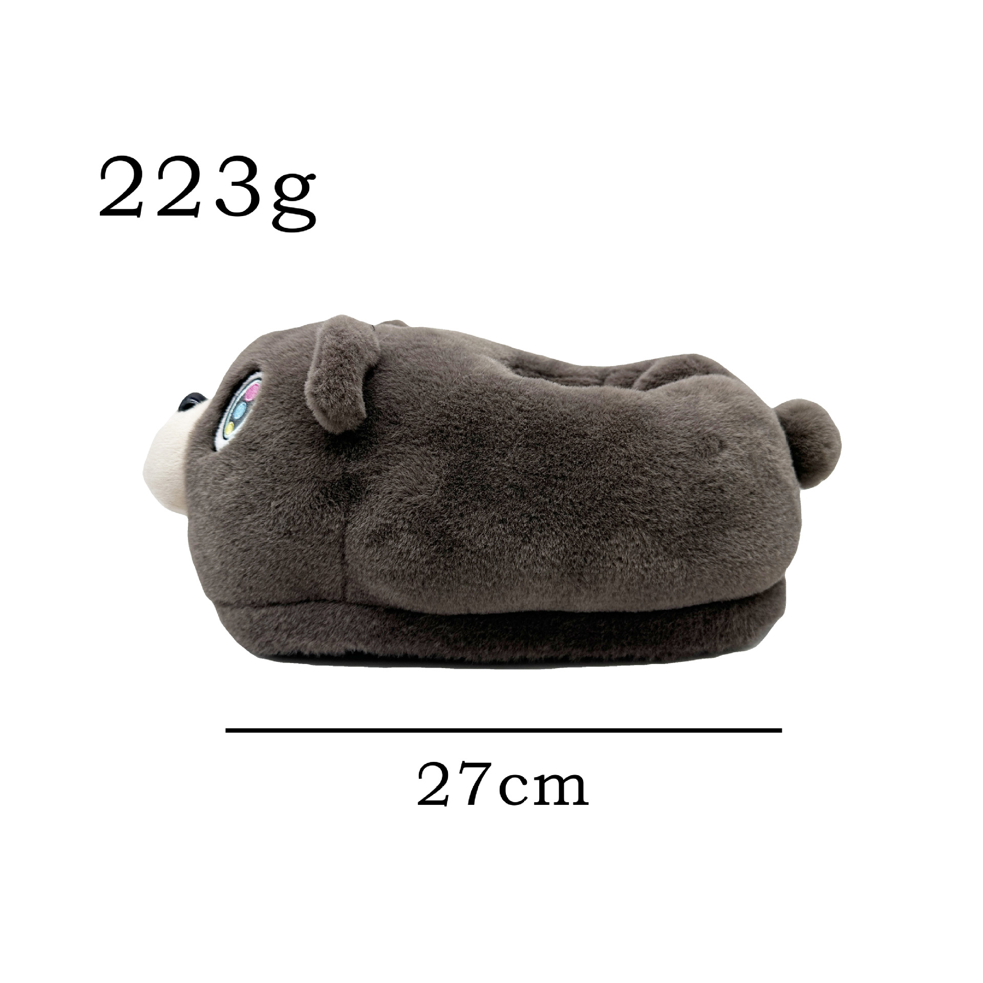 kanye bear anime plush slippers 27cm