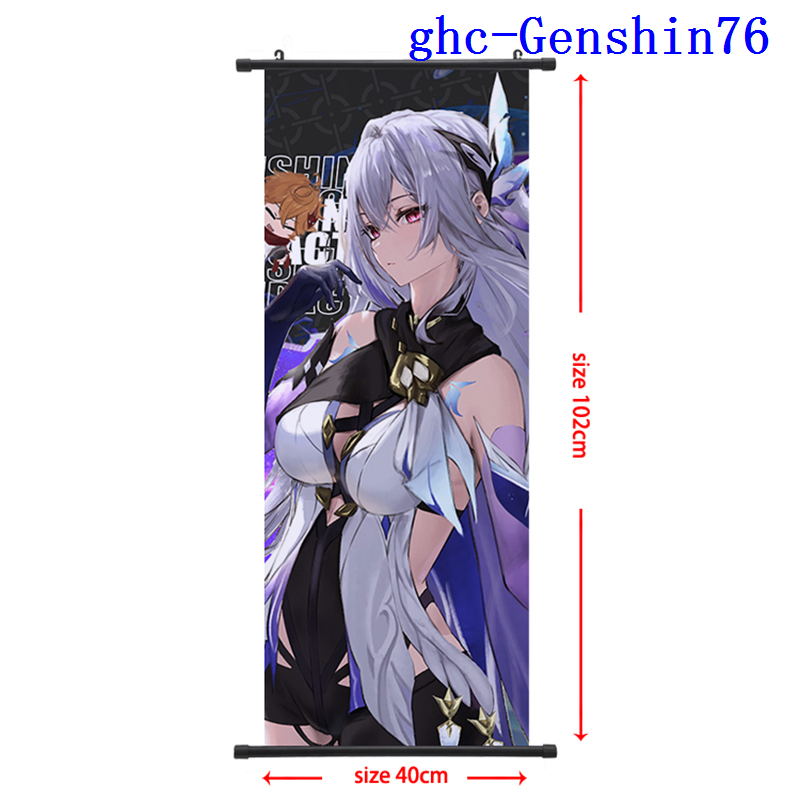 Genshin Impact anime wallscroll 40*102cm