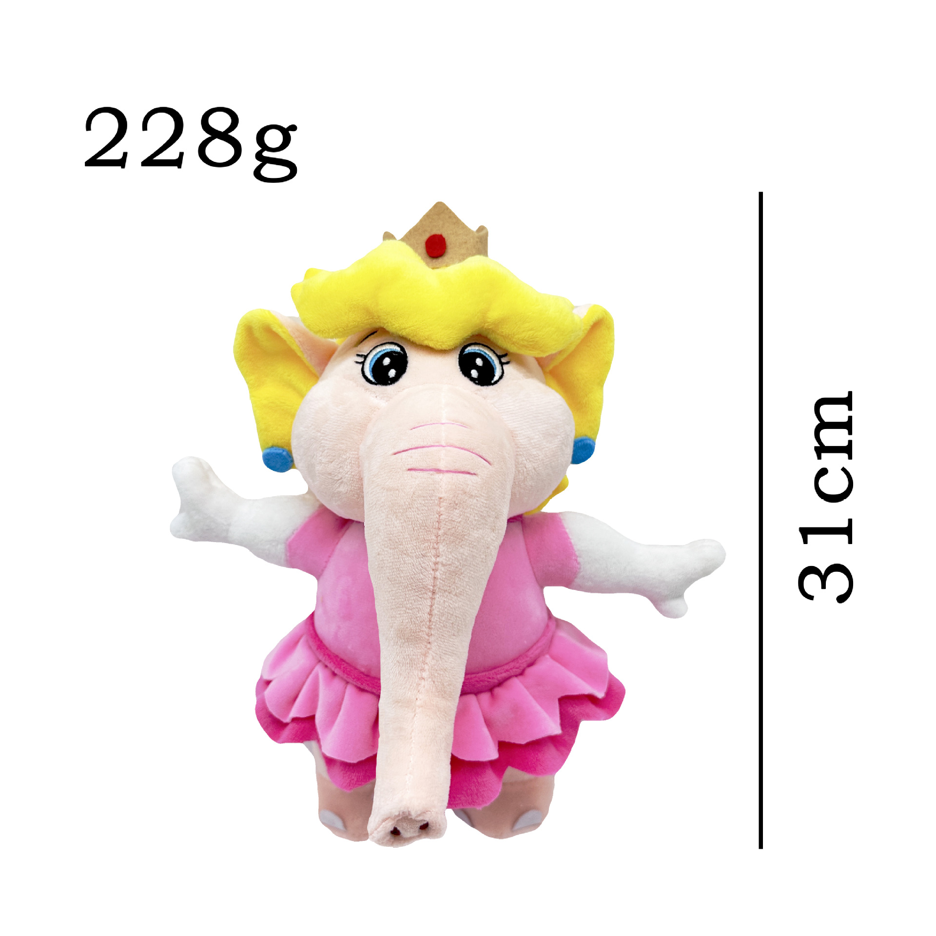 Super Mario anime plush doll 31cm