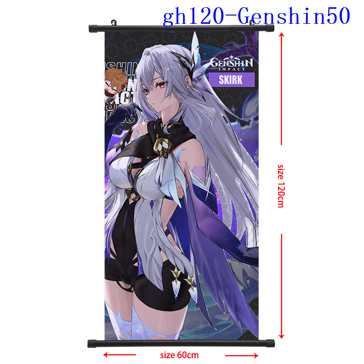 Genshin Impact anime wallscroll 60*120cm