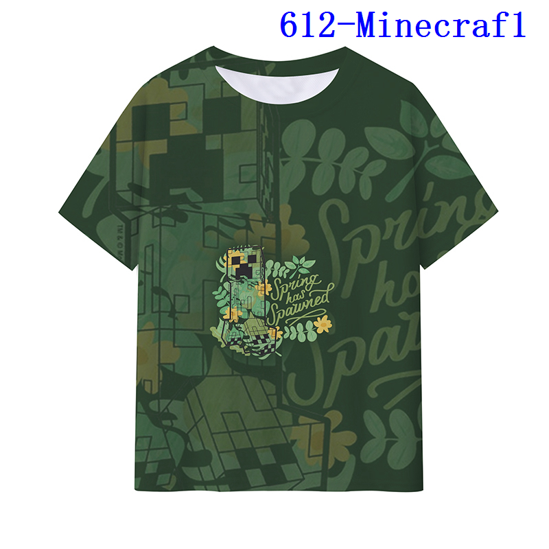 Minecraft anime T-shirt