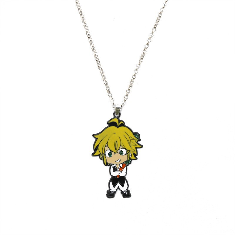 seven deadly sins  anime necklace