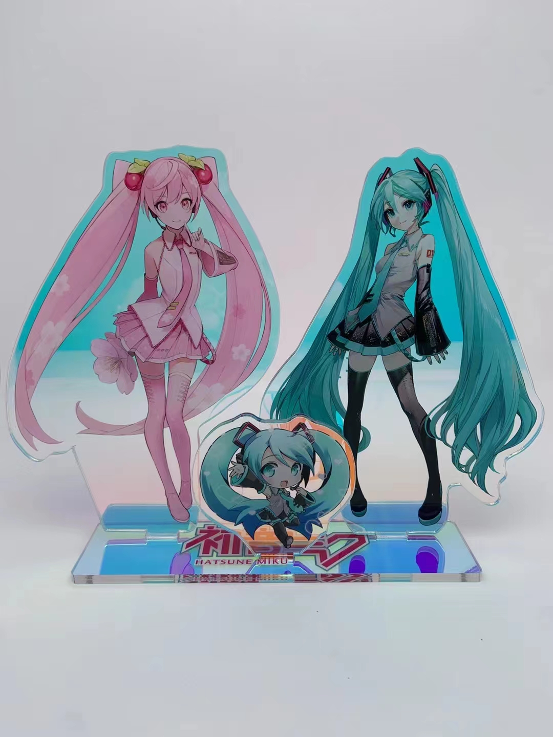 Hatsune Miku anime standing plate