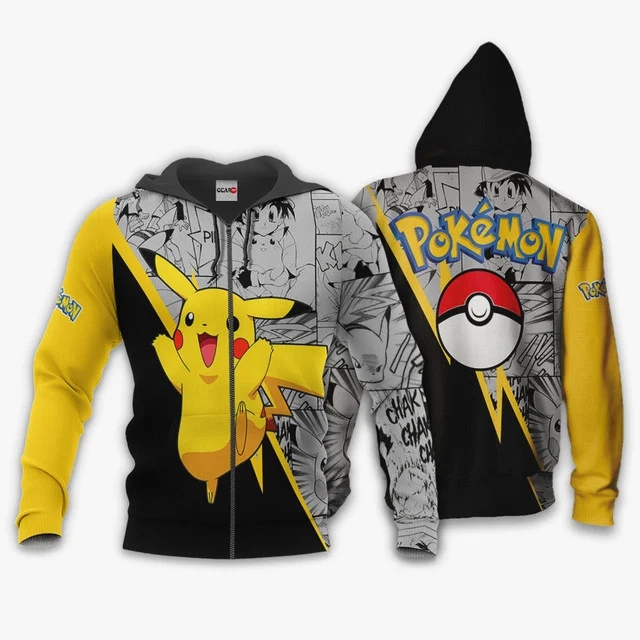 Pokemon anime hoodie