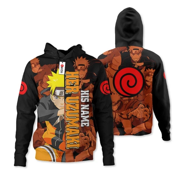 Naruto anime hoodie