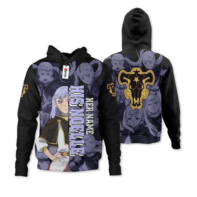 Black Clover anime hoodie