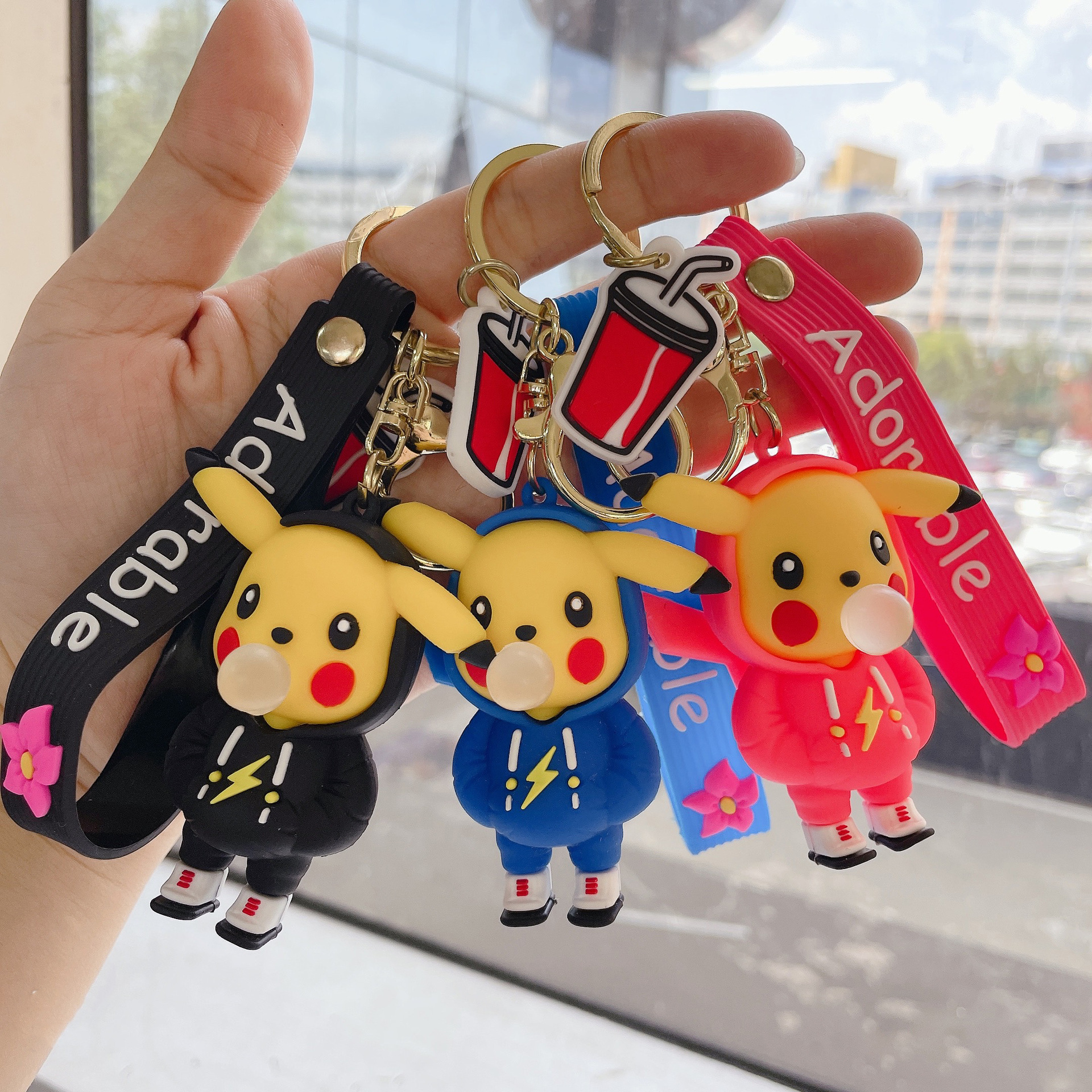 Pokemon anime keychain