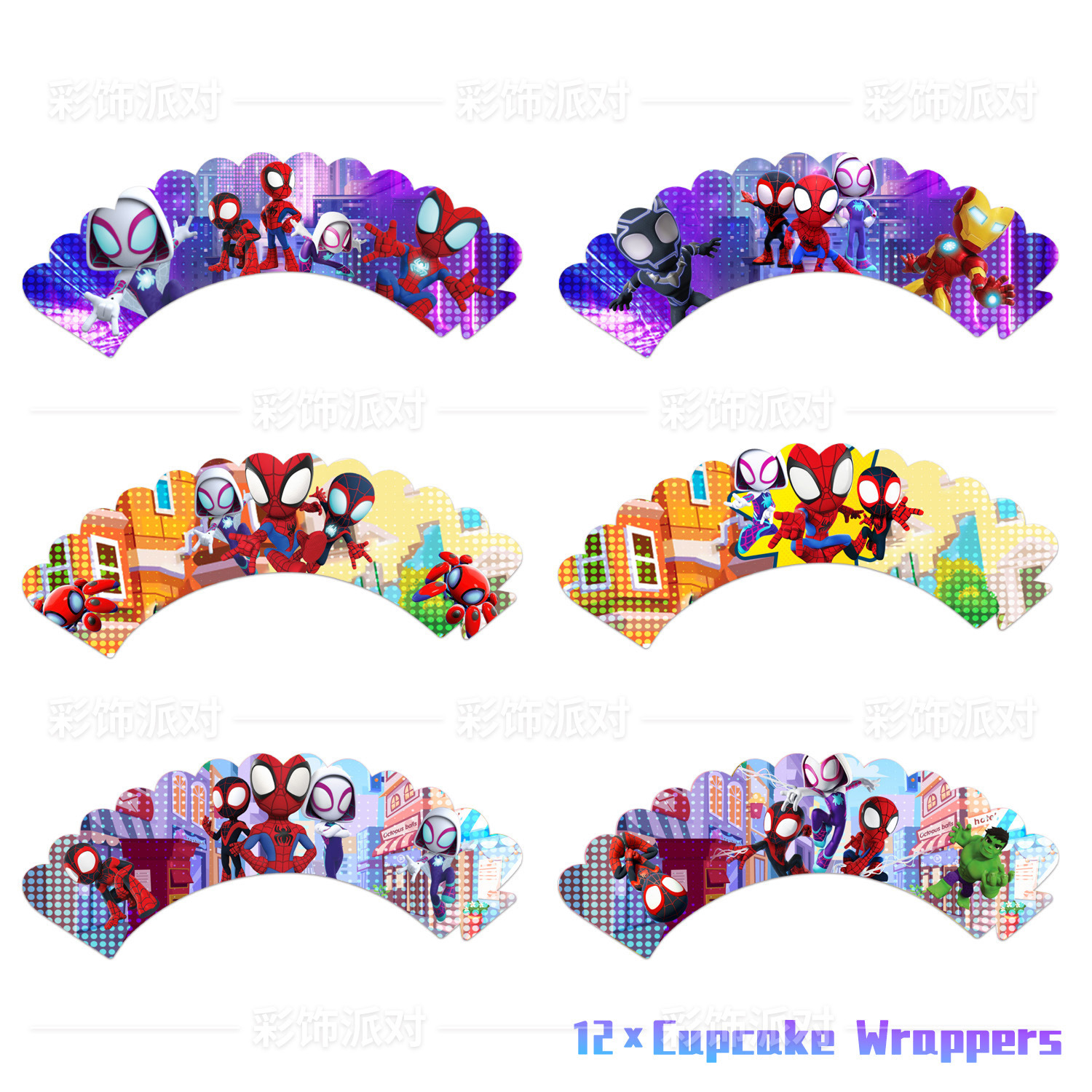 spider man anime  tapcoke wroppers 10 pcs