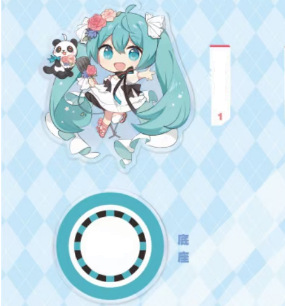 Hatsune Miku anime standing plate 90*110mm