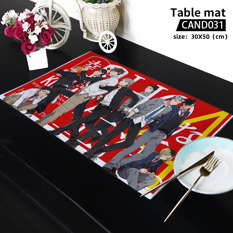 Haikyuu anime table mat