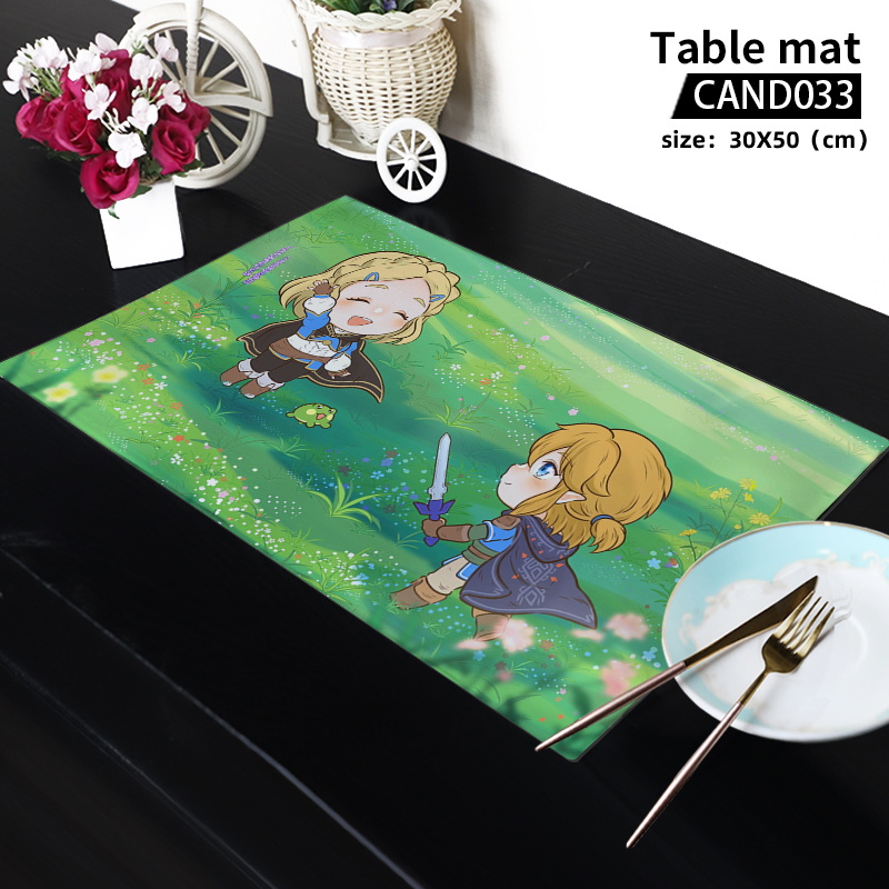 The Legend of Zelda anime table mat