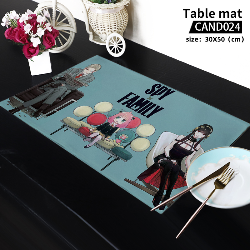 SPY×FAMILY anime table mat