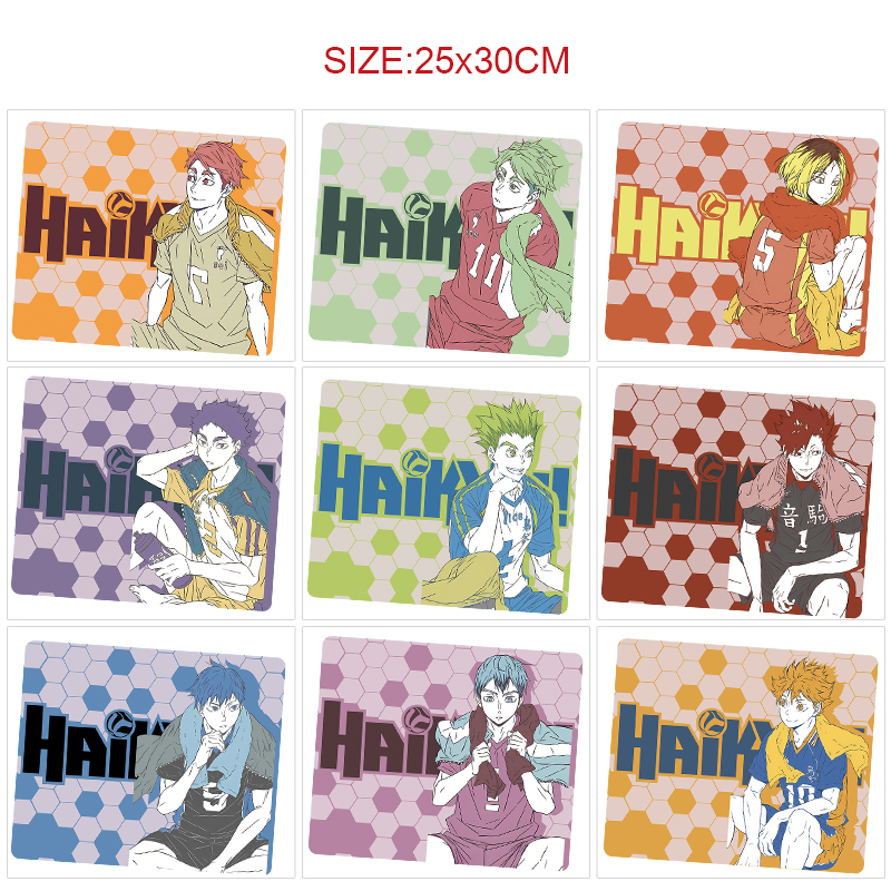 Haikyuu anime Mouse pad 25*30cm