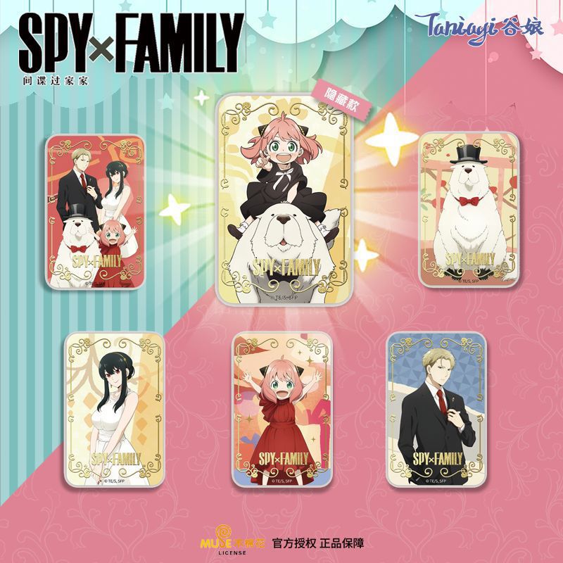 SPY×FAMILY anime badge 43*70mm  6pcs a set