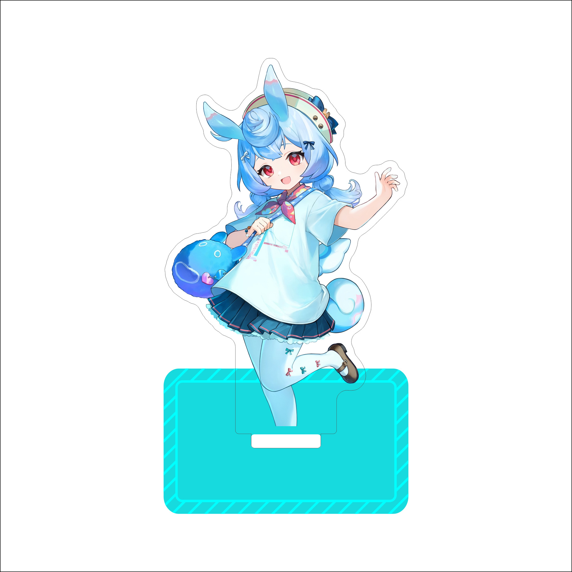 Genshin Impact anime standing plate