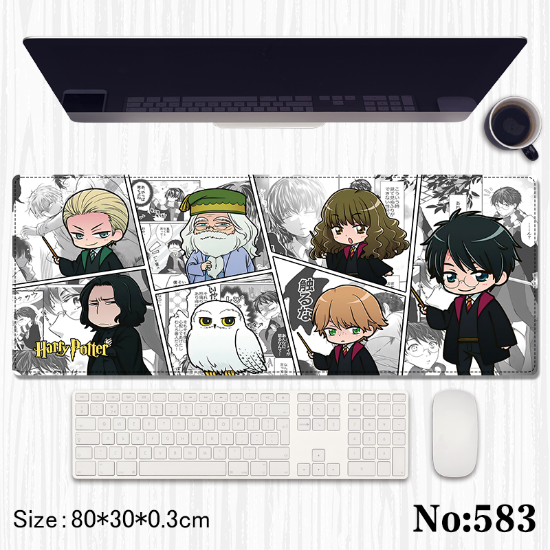 Harry Potter anime Mouse pad 80*30*0.3cm