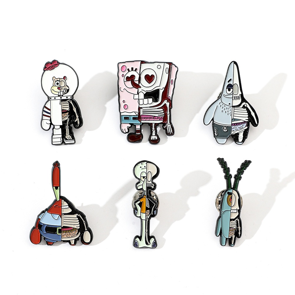 SpongeBob anime pin
