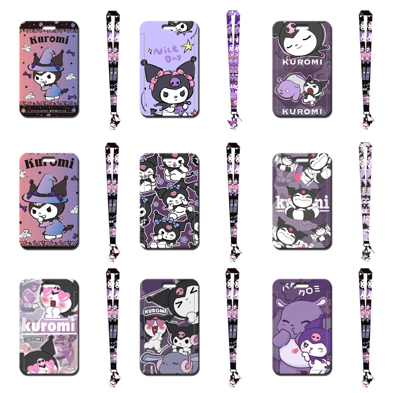 Kuromi anime lanyard phonestrap7*11cm price for 10 pcs