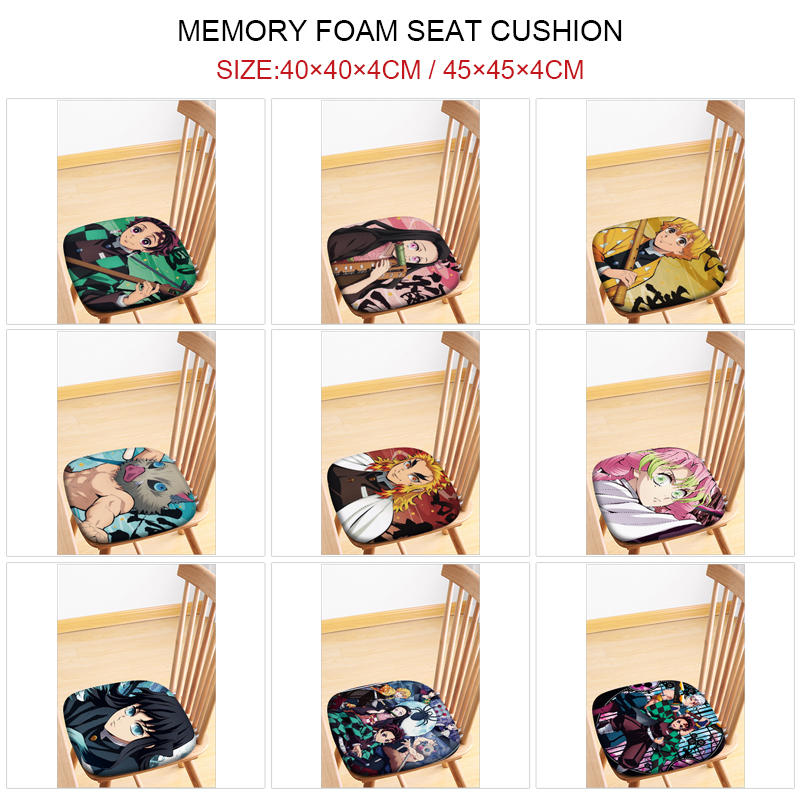 Demon slayer kimets anime seat cushion 45*45cm