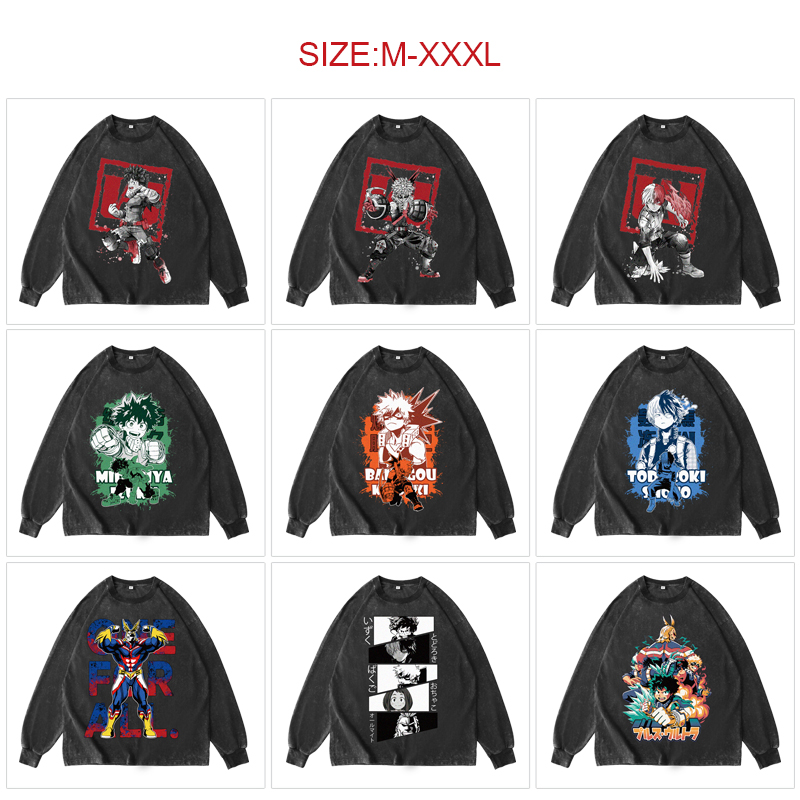 My Hero Academia anime hoodie