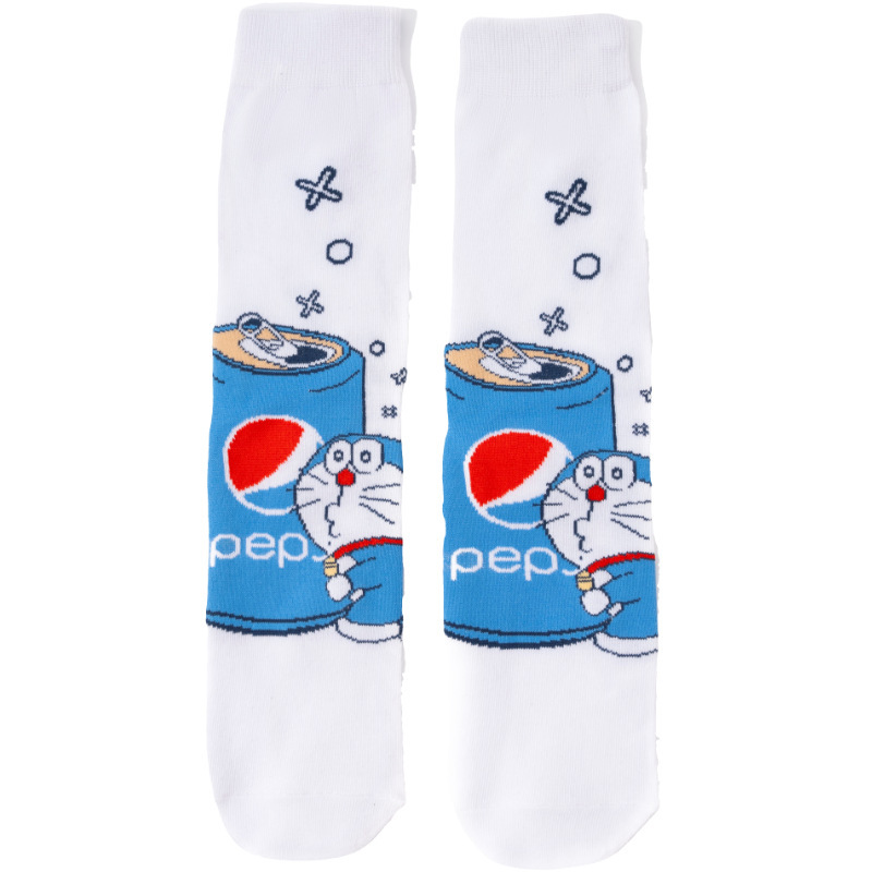 Doraemon anime socks