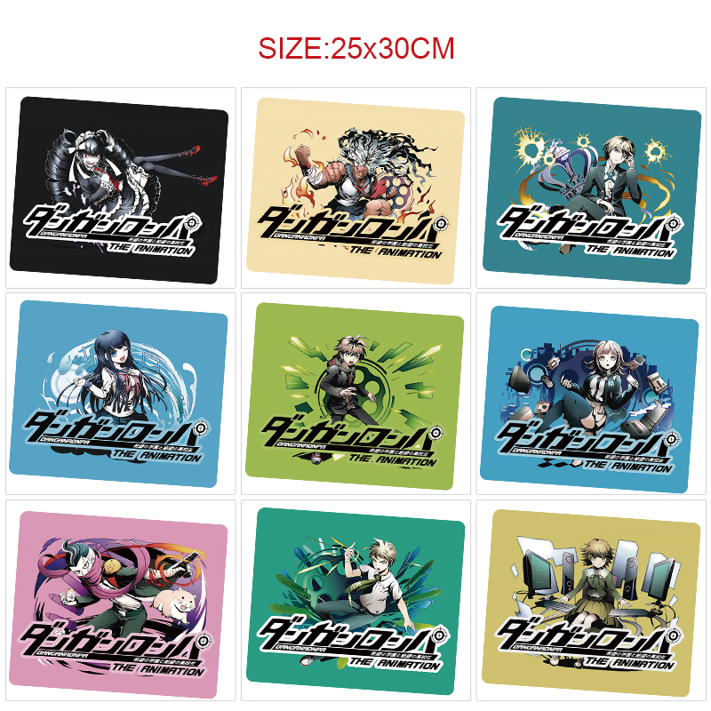 Danganronpa anime Mouse pad 25*30cm