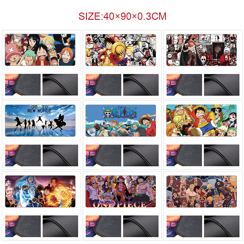 One Piece anime Mouse pad 90*40cm