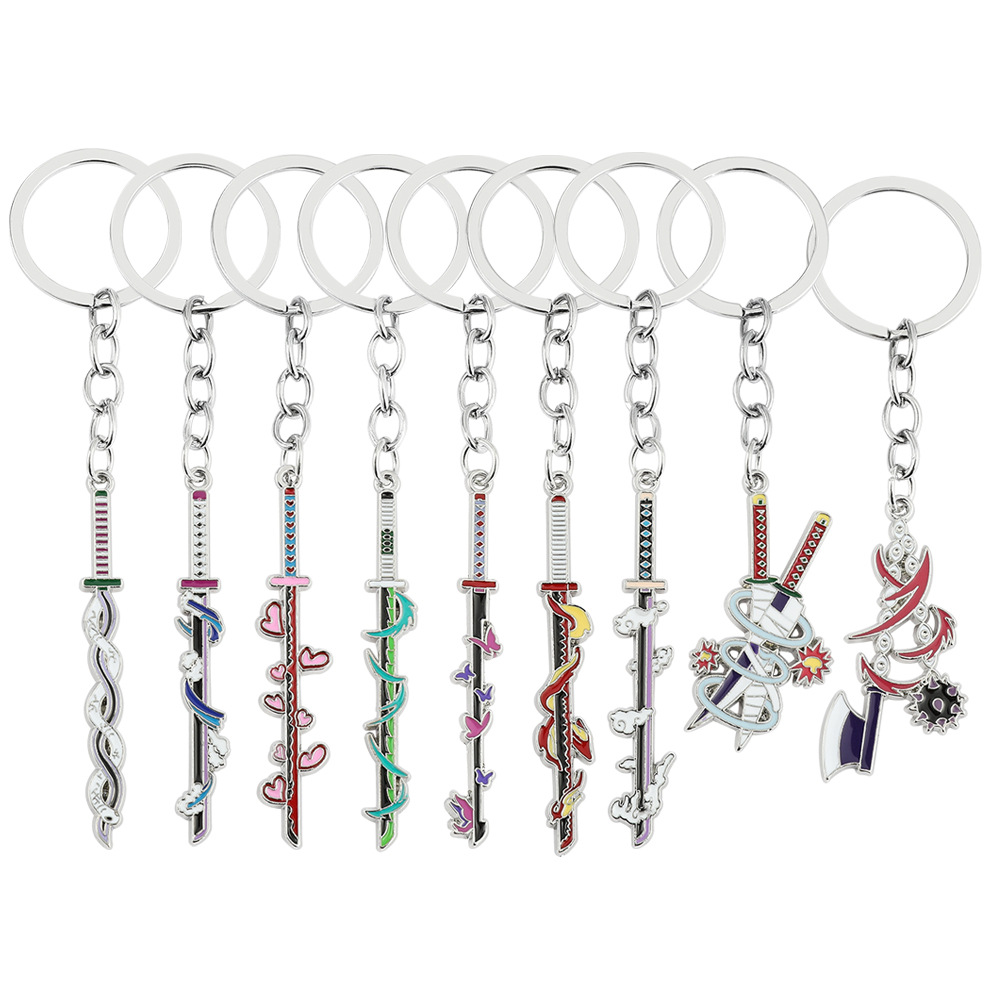 Demon slayer kimets anime keychain