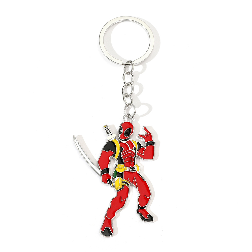 Deadpool anime keychain