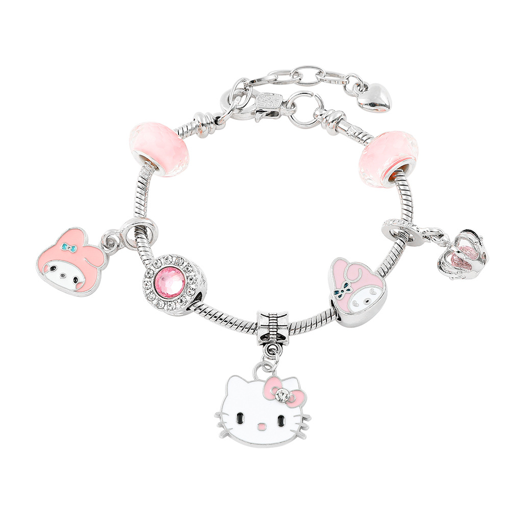 Kuromi anime bracelet