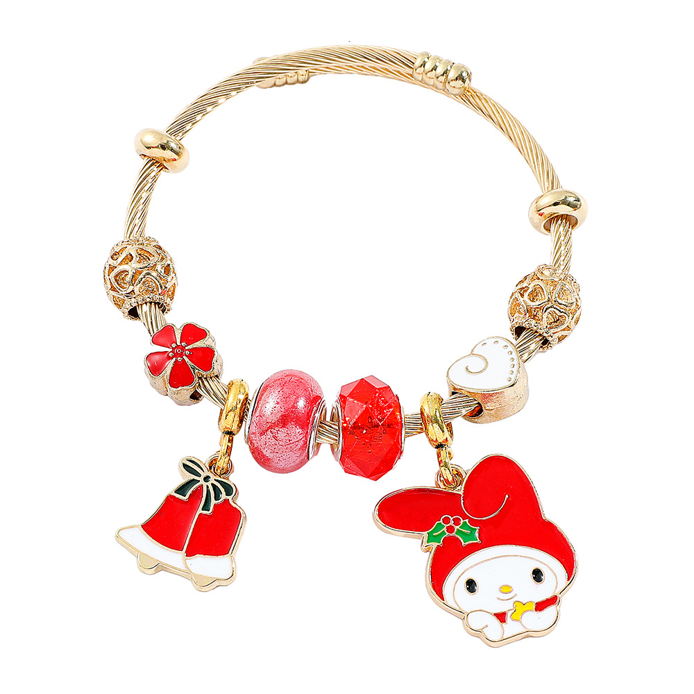 Kuromi anime bracelet