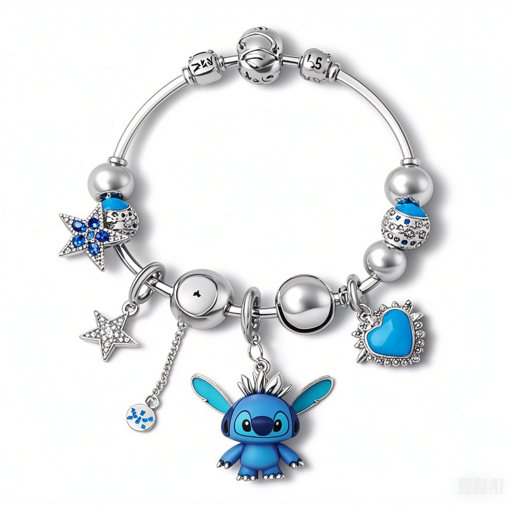 stitch anime bracelet
