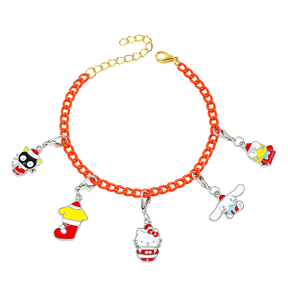 Kuromi anime bracelet